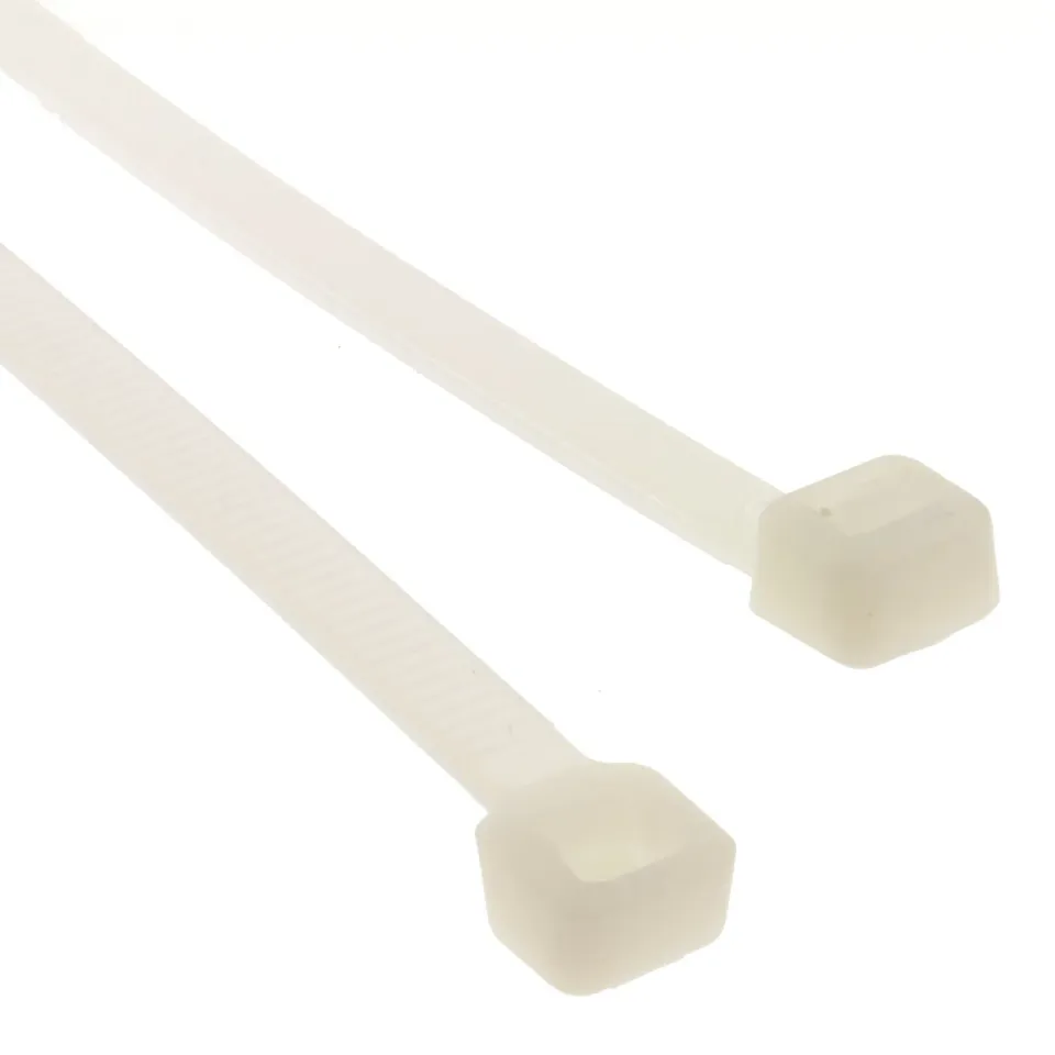 kenable Kabelbinder Natur 300x4,5 mm 100er Pack Nylon