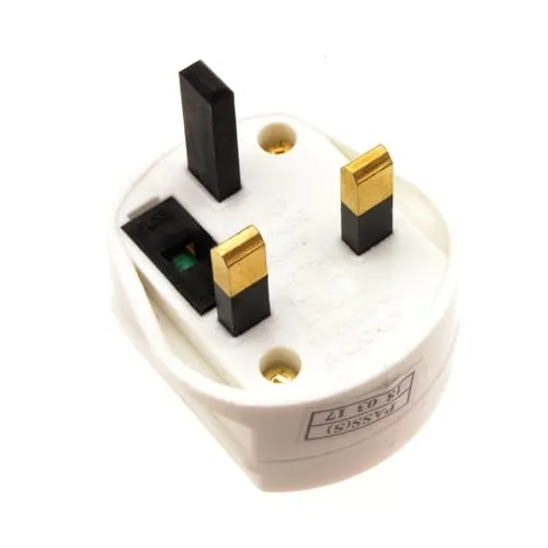 Kenable Rasierer-Adapter UK-Stecker 2-pol Buchse Konverter