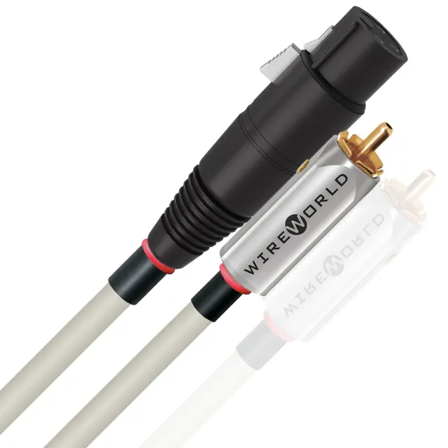 WireWorld Solstice 10 Cinchkabel 1,0m Paar versilbert