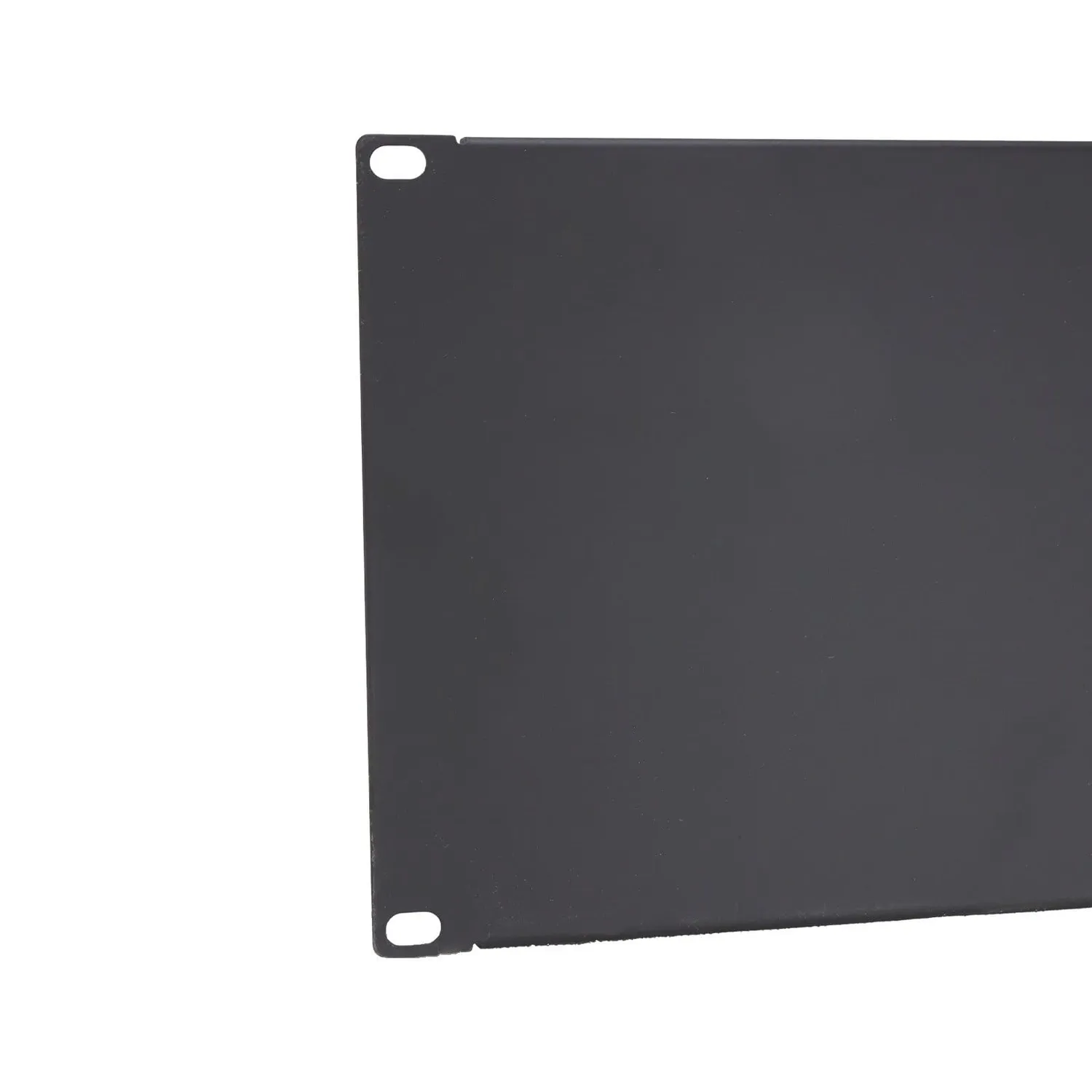 Kenable 1U Blindplatte 19 Zoll Rack Stahl schwarz
