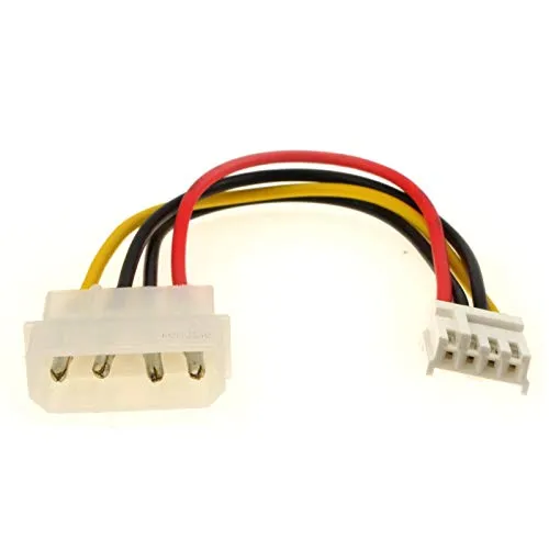 Kenable Molex Adapterkabel LP4 Stecker-Buchse 15cm 4-polig