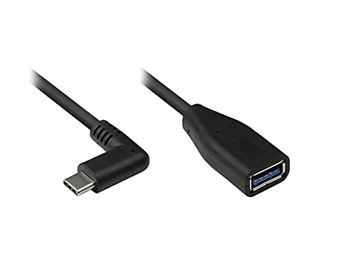 Good Connections USB-C OTG Adapterkabel gewinkelt 0,1 m 5 Gbit/s