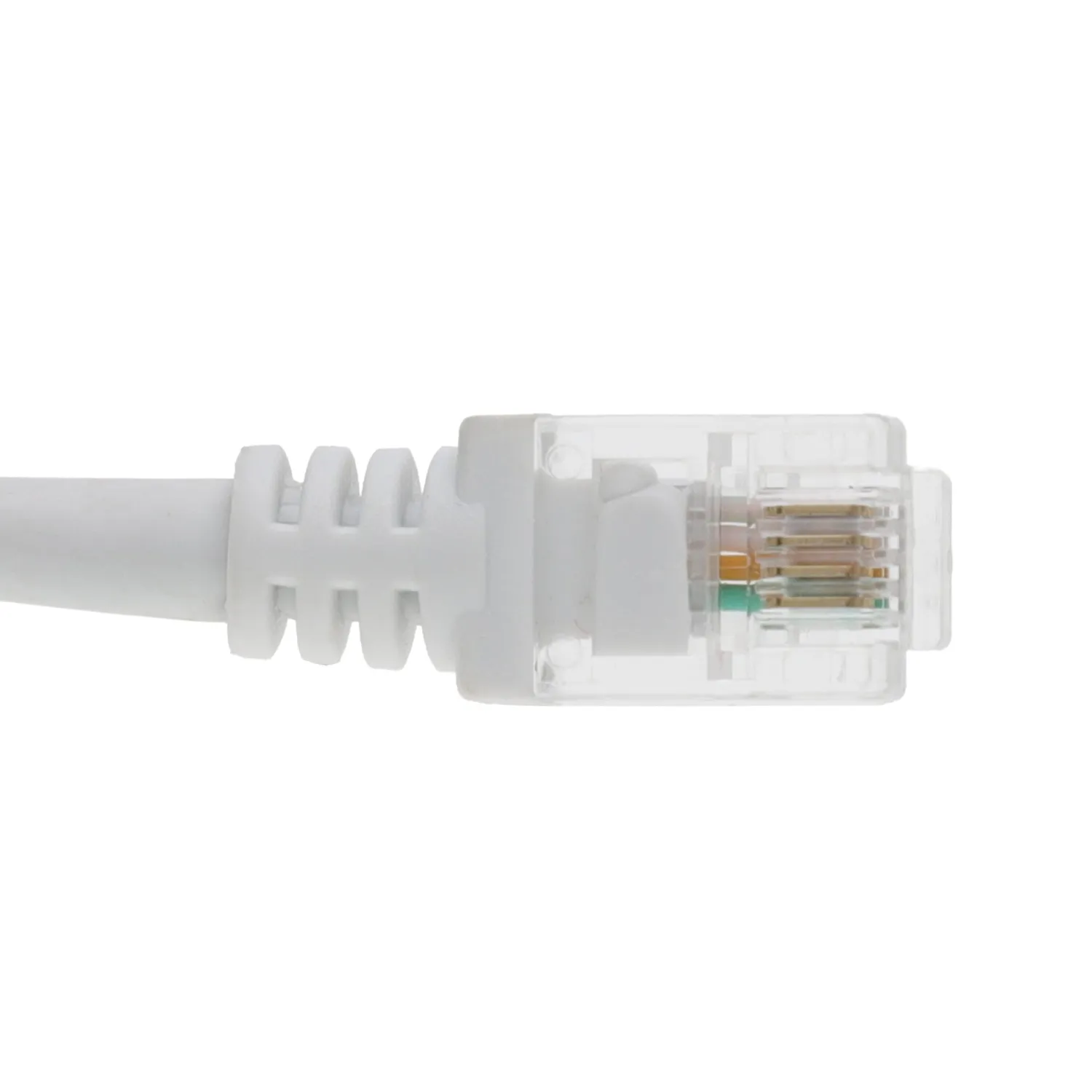 Kenable ADSL2+ Modemkabel RJ11-RJ11 4m Weiß bis 100 Mbit/s