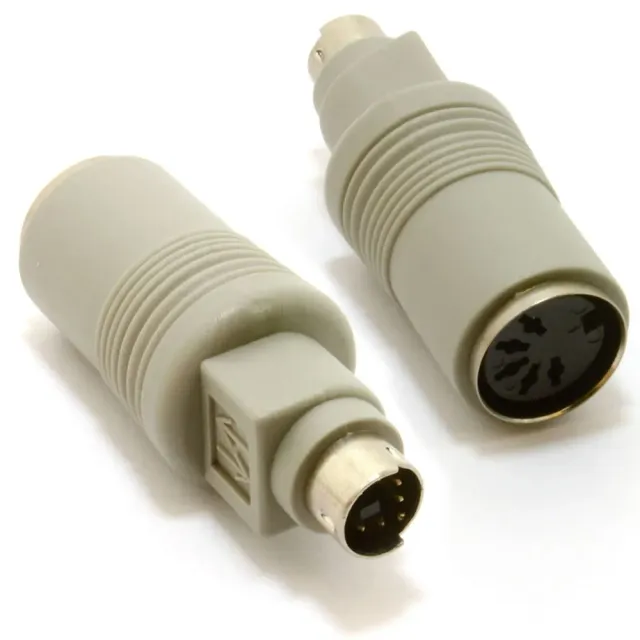 Kenable AT zu PS/2 Adapter 5-pol DIN Tastatur-Adapter