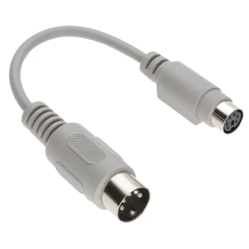 Kenable PS/2 zu AT Tastaturadapter 15 cm Konverter