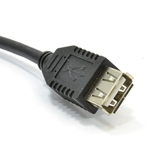 Kenable USB B auf A Panel Adapterkabel 14cm