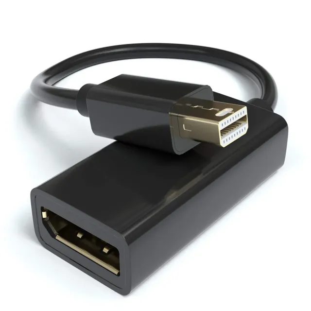 JAMEGA Mini DisplayPort Adapter 4K DP 1er Pack