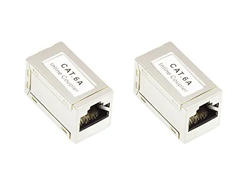 Good Connections Cat.6A Patchkabel-Kupplung RJ45 silber