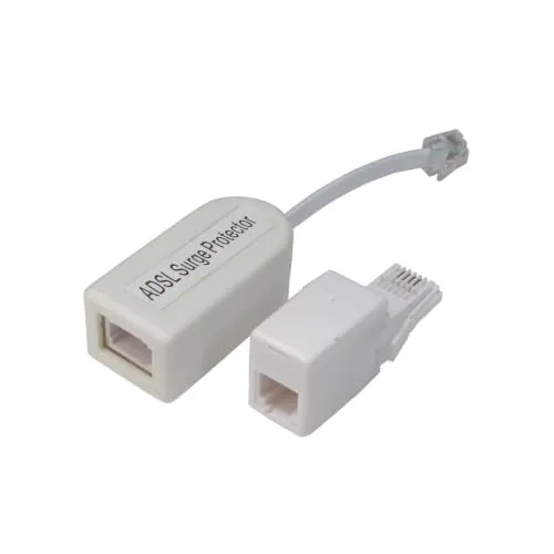 Kenable ADSL Überspannungsschutz RJ11-BT Set passiv