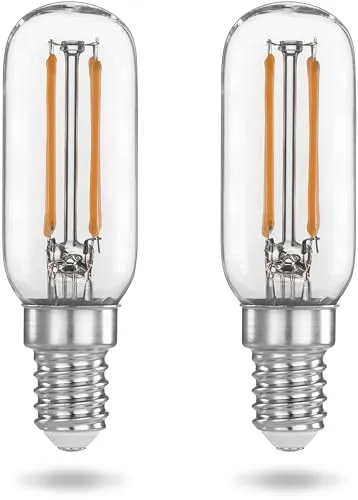 Poppstar Dunstabzugshauben-Lampe E14 LED 2er 2700K warmweiß