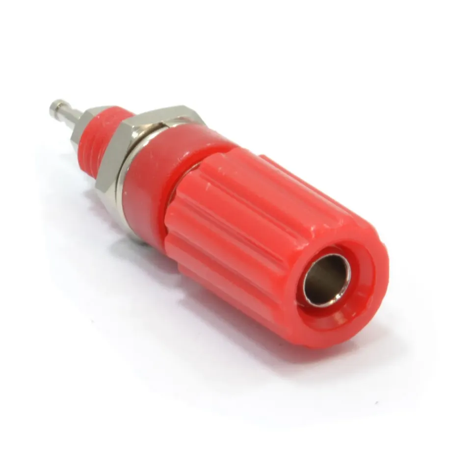 Kenable Einbau-Bananenbuchse 4 mm Lötanschluss rot