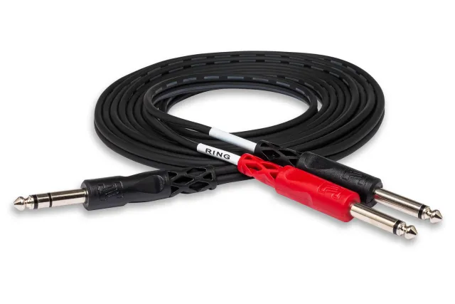 Hosa STP-202 Insertkabel Y-Klinke 2 m Stereo