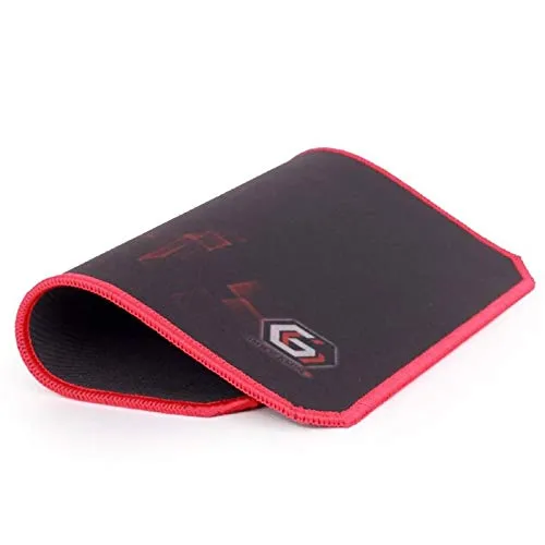 Kenable Profi Gaming Mauspad Large 400x450mm Rot-Schwarz 3mm