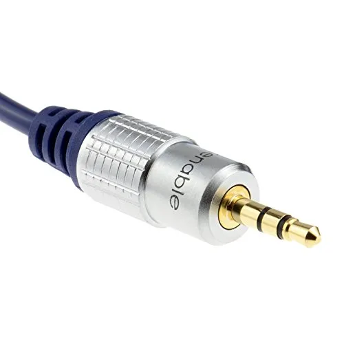 Kenable 3,5mm Verlängerungskabel 3m dunkelblau OFC