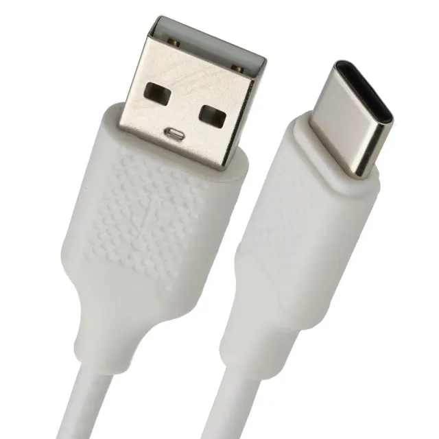 Kenable USB-C Ladekabel USB-A auf USB-C 1m Weiß 3A