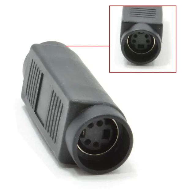 Kenable S-Video Kupplung Buchse-Buchse Mini-DIN 4-polig