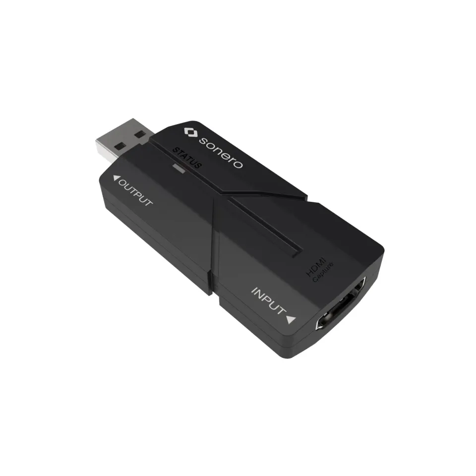 Sonero X-AVT200 Capture Dongle HDMI zu USB 4K30 1080p60