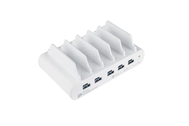Good Connections USB-Schnellladestation 110W 10-Port weiß PD