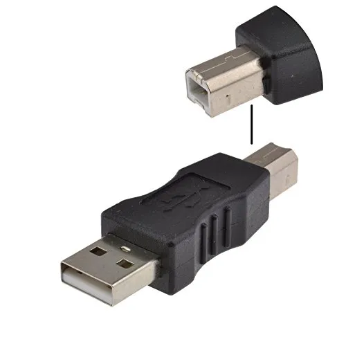 Kenable USB A auf USB B Drucker Adapter vergoldet