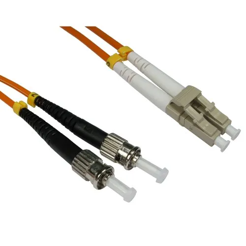 Kenable OM2 Glasfaserkabel LC-ST 2m Duplex orange