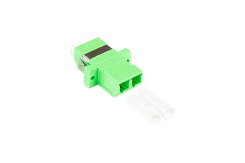 Good Connections LWL Kupplung LC-APC Duplex OS2 grün