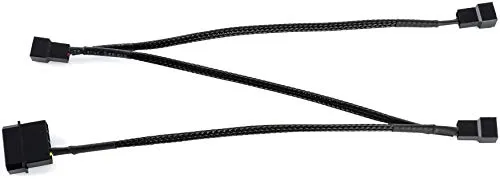 Poppstar Lüfter Verteilerkabel 12V Molex auf 3x 2-Pin