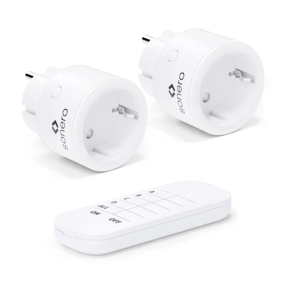 Sonero S-RCS102 Funksteckdosen Set weiß 2er 2300W