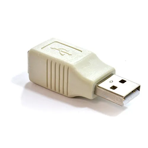 Kenable USB A auf USB B Adapter grau USB 2.0