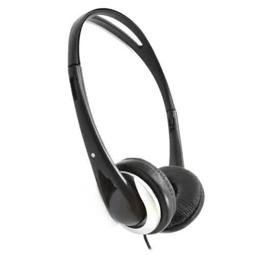 Kenable Stereo TV Kopfhörer 6 m Kabel schwarz