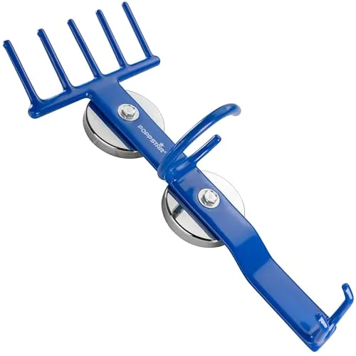 Poppstar Druckluftwerkzeug Halterung magnetisch blau 15 kg
