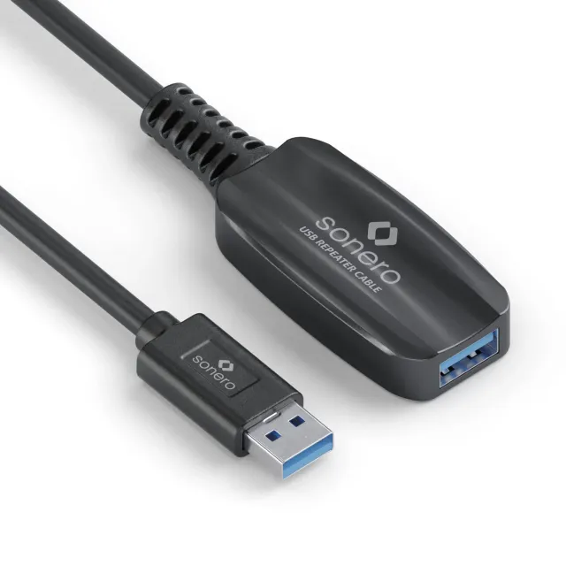 Sonero S-XU3000-050 USB Verlängerung 5 m aktiv 5GB/s