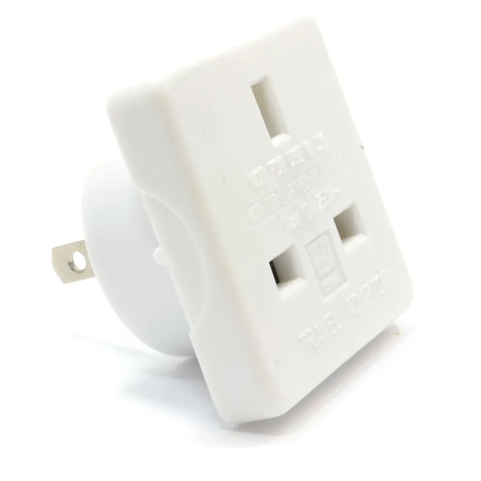Kenable US auf UK Reiseadapter Weiß 10 A