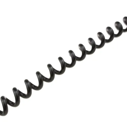Kenable Pro Spiralkabel 1m schwarz 3,5mm 22AWG