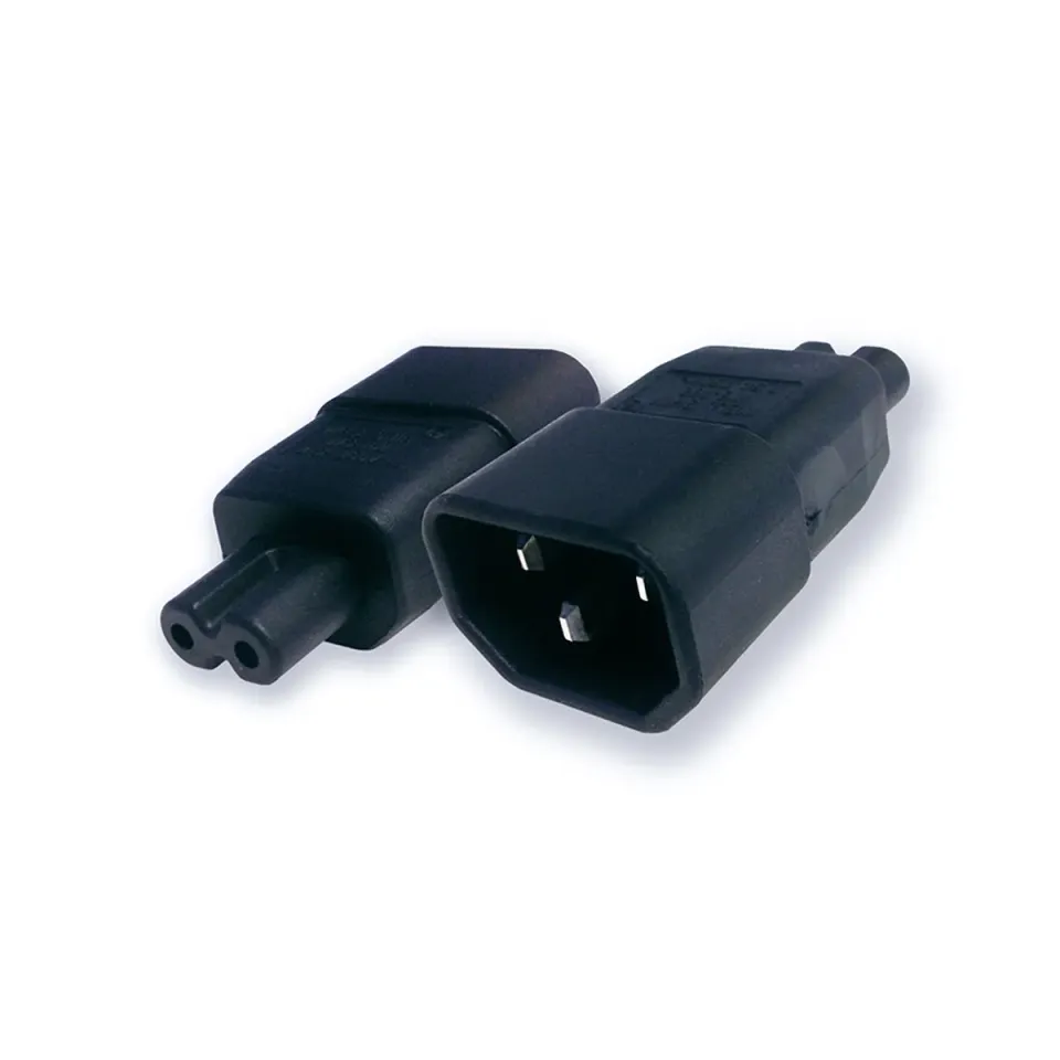 WireWorld IEC Figure 8 Netzkabel Adapter Rasierstecker