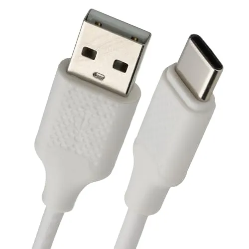 Kenable USB-C Ladekabel USB-A auf USB-C 1m Weiß 3A