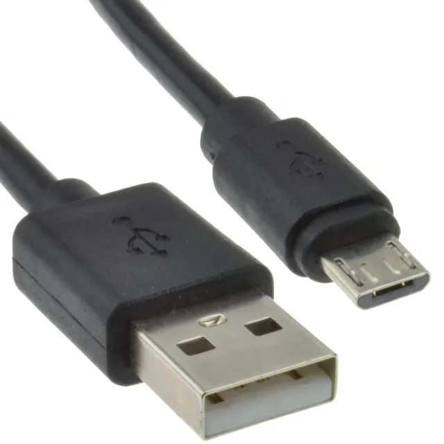 Kenable USB A auf Micro-B Schnellladekabel 24AWG 1,2m Schwarz
