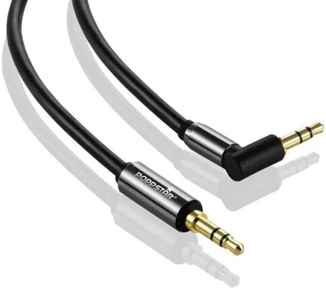 Poppstar Audio Klinkenkabel 3,5mm 5m Stereo