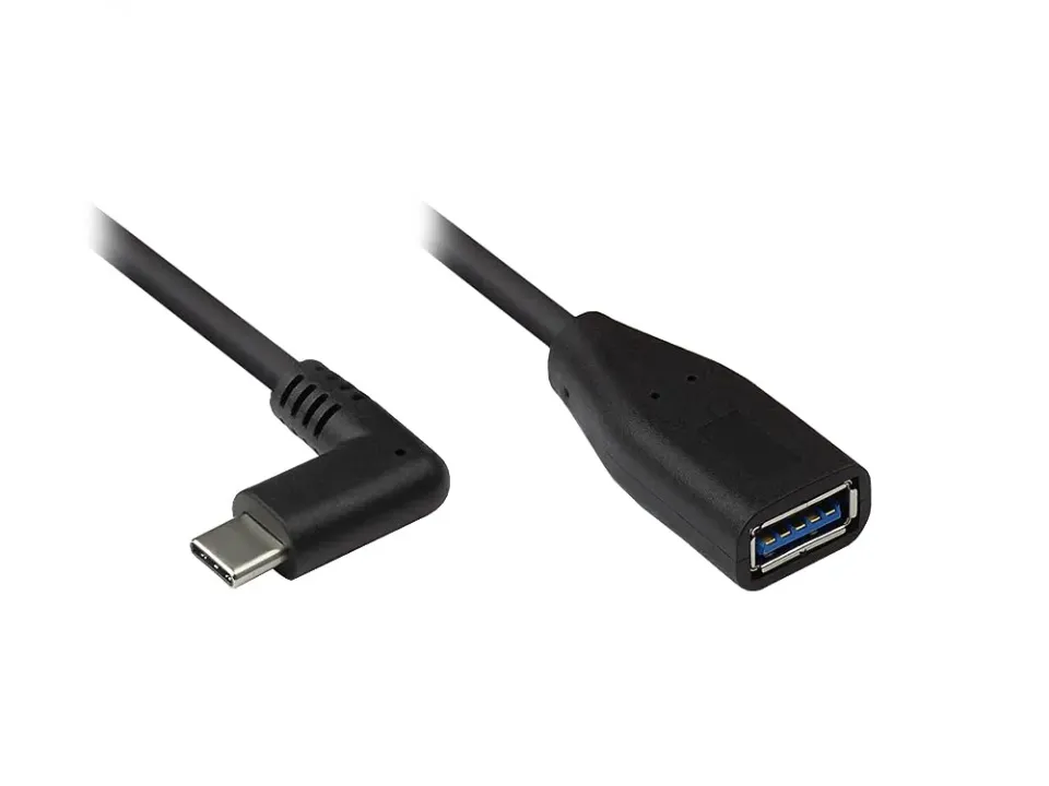 Good Connections USB-C OTG Adapterkabel gewinkelt 0,1 m 5 Gbit/s