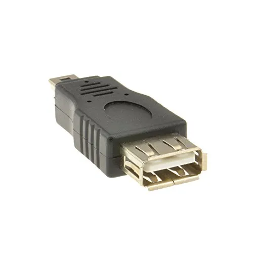 kenable USB Adapter A-Buchse auf Mini-USB-Stecker 2.0