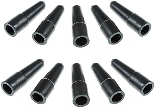 Poppstar Gummitüllen F-Stecker Wetterschutz 10x 7-8,2mm