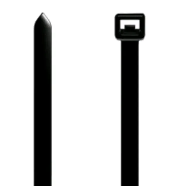 Kenable Kabelbinder schwarz 3,6x140mm 100 Stück selbstsichernd
