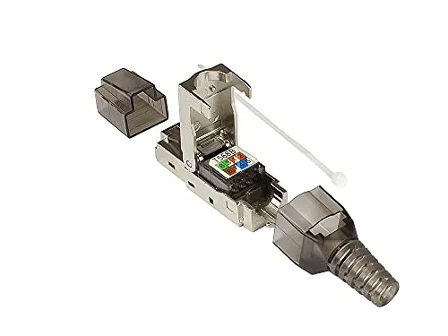 Good Connections Cat. 6A Netzwerkstecker RJ45 Metall