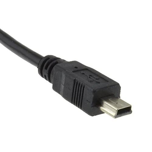 Kenable USB 2.0 Kabel A auf Mini-B 0,6m schwarz Hi-Speed