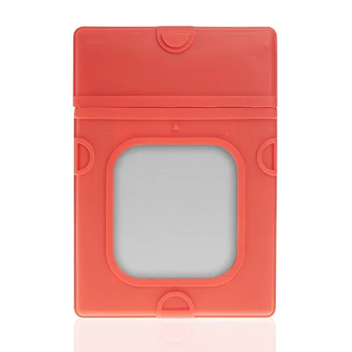 Poppstar Silikon Festplattenhülle 2,5 Zoll rot 9,5 mm