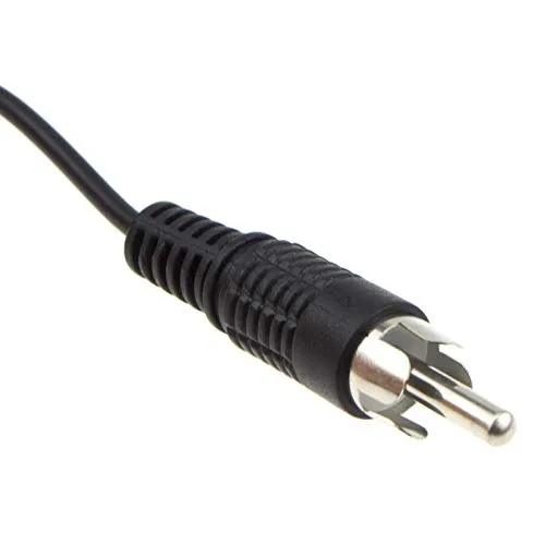 Kenable Mono Cinch-Verlängerung 5m schwarz HiFi