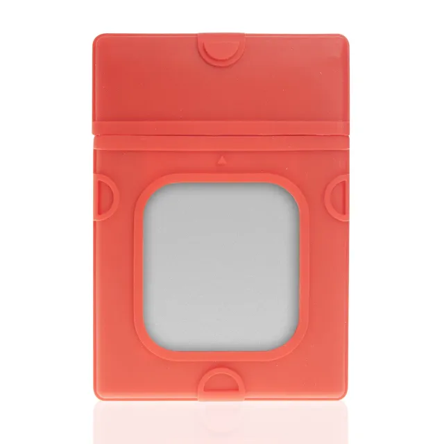 Poppstar Silikon Festplattenhülle 2,5 Zoll rot 9,5 mm