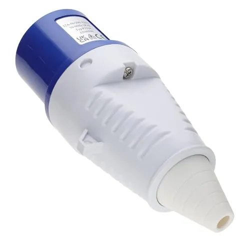 Kenable CEE Stecker 32A 230V 3-polig blau IP44