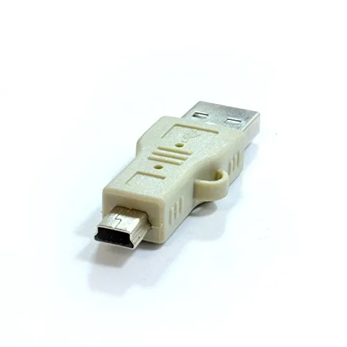 Kenable USB 2.0 Mini-B-Adapter Stecker-Stecker 480 Mbps