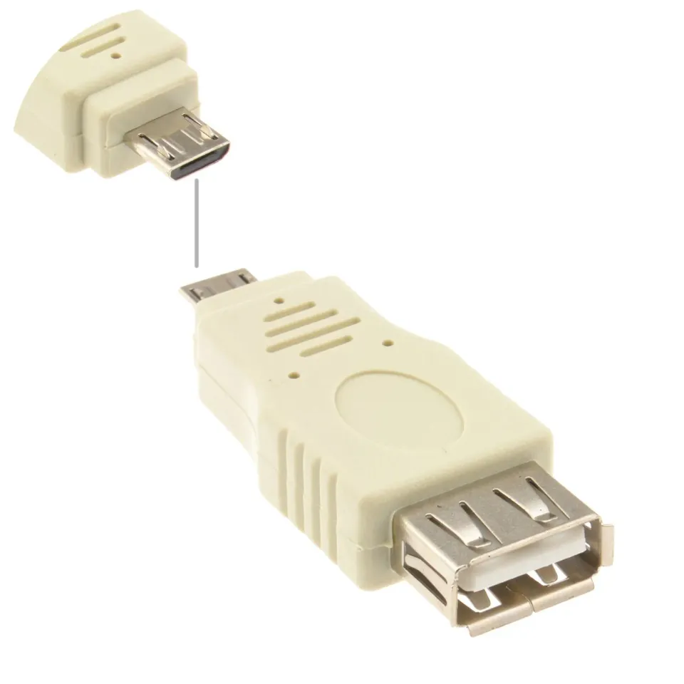 Kenable USB-Adapter A-Buchse auf Micro-B Stecker USB 2.0