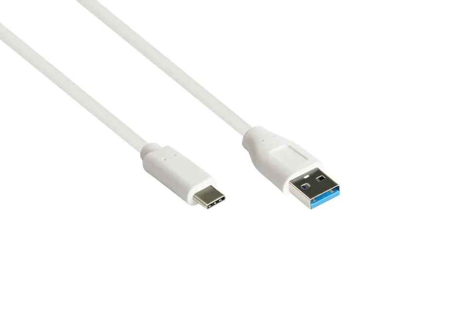 Good Connections USB 3.2 Gen2 Kabel A-C 0,5 m weiß